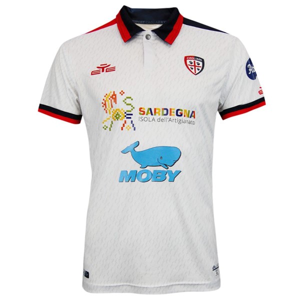 Tailandia Camiseta Cagliari Calcio Replica Segunda Ropa 2023/24